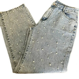Awesome jeans with pearls